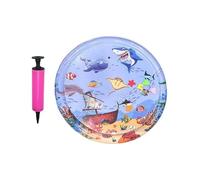Cooling Mat Cat Bed, Round Interactive Pet Cooling Pad, Summer Sleeping Play, Portable Travel Beach Pool Use, Outdoor Nursery Bath Game Pad, Cats Comfort Relax Rest Accessory