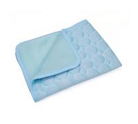 Cooling Mat Dog Mat 4 Times Effective Cat Cooling Pad Keeps Pets Cool on Hot Summer Days Easy to Clean (Grey,L-70X55)