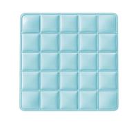 Cooling Mat, Foldable Sleeping Mat, Breathable Material Soft Quick Dry Space Saver Relaxing Bed, Sleeping Mattress for Car Trip, Lawn, Balcony, Living Room, Park, Picnic
