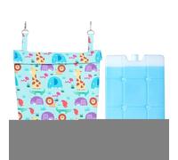 Cooling Mat for Bunny | Bunny Puppy Cooling Mat - Chew-Resistant Washable Portable Cold Rug for Kennel Car Garden Summer Bedroom Beach Travel Sofa Patio