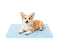 Cooling Mat for Cats Ice Silk Non-Slip Reusable Portable Blanket | Summer Cat Dog Heat Relief Pad for Small Medium Large Kitten Outdoor Crate Kennel Home Cage Car Summer Picnic