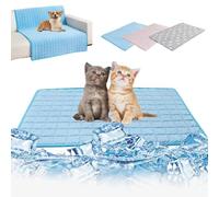 Cooling Mat For Dogs,2025 Upgraded Pet Ice Silk Mats,Reusable Pet Cooling Mat Non Cats,Washable & For Dogs Ice Silk Cool Mat