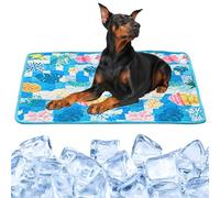 Cooling Mat for Dogs/Cats, 150 x 100 cm, Cooling Mat for Dogs, Cats, Self-Cooling Dog Mat, Self-Cooling Mat for Pets, Summer Cooling Pad for Indoors, Outdoors, Car, XXL, C