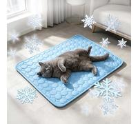 Cooling Mat for Dogs & Cats, Pet Cool Bed Mat, Washable Pet Bed Mats for Dogs and Cats, Non-Slip Cool Blanket for Indoor Outdoor Use, Ideal for Hot Summer