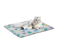Cooling Mat for Dogs - Cooling Mat for Pets,Anti-Slip Foldable Scratchproof Sleeping Mat for Indoor Outdoor Bench Couch Bed Basket