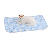 Cooling Mat for Dogs - Easily Washable Mat for Dogs | Portable Washable Easy Blanket for Cats Puppies and Furry Friends Size Fifty-One by Forty Centimeters for Intern