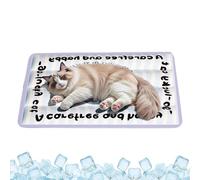 Cooling Mat for Dogs, Gel, Breathable, Washable, Non-Slip, Large Cooling Mat for Dogs for Indoors, for Small, Medium, Large Breeds, Summer Transport Box, Kennel, Indoor and Outdoor Camping, Pic