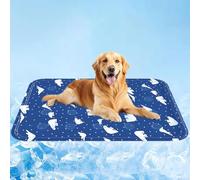 Cooling Mat for Dogs, Gel Pet Cooling Pad, Waterproof & Easy Clean Summer Chill Mat for Large Medium Dogs, Cats, Pressure Activated Cooling Bed