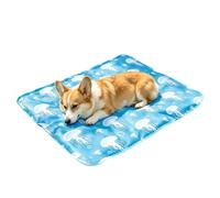 Cooling Mat for Dogs, Heat Relief Self Cooling Cats Mat, Portable Pet Cooling Mat, Washable Summer Pet Bed Mat for Crates,Kennels and Beds,Non-Slip Cool Blanket for Indoor Outdoor Use A7