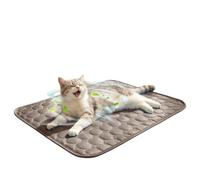Cooling Mat for Dogs, Heat Relief Self Cooling Cats Mat, Portable Pet Cooling Mat, Washable Summer Pet Bed Mat for Crates,Kennels and Beds,Non-Slip Cool Blanket for Indoor Outdoor Use A4