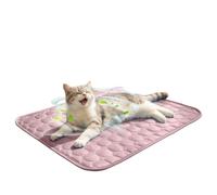 Cooling Mat for Dogs, Heat Relief Self Cooling Cats Mat, Portable Pet Cooling Mat, Washable Summer Pet Bed Mat for Crates,Kennels and Beds,Non-Slip Cool Blanket for Indoor Outdoor Use A4