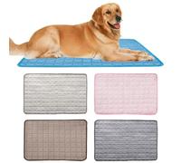 Cooling Mat for Dogs, Heat Relief Self Cooling Cats Mat, Portable Pet Cooling Mat, Washable Summer Pet Bed Mat for Crates,Kennels and Beds,Non-Slip Cool Blanket for Indoor Outdoor Use A6