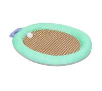 Cooling Mat for Dogs, Pet Basket with Interactive Ball - Indoor Ice Blanket for Dogs | for Puppy and Cat Ideal for Summer Heat Size S M L for Floor