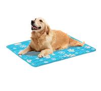 Cooling Mat for Dogs | Pet Ice Silk Pad for Sleeping,23.62 X 19.69 Inch, Comfortable Dog Cooling Mat for Home Porch Bedroom Living Room Backyard Apartment Balcony