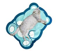 Cooling Mat for Dogs | Water Filling Sleeping Rug - Scratch-proof Bear Shape Self Cooling Pet Mat 30x38x2cm | for Small Medium Large Dog Puppy Kitten Summer Sofa Home Travel
