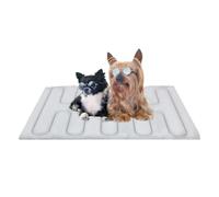Cooling Mat for Dogs, Waterproof Cooling Pad with Cover, Portable Bed for Cage Furniture, Ideal for Camping Car, Outdoor Travel, Simple Clean Pet Cooling Mat for All Activities