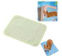 Cooling Mat for Dogs Waterproof Reversible Pet Cooling Pad Washable Ice Silk Cool Mats & Sleeping Pad for Indoor or Outdoor Pet Self Cooling Crate Mats Portable (8,Large)