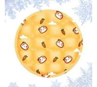 Cooling Mat for Indoor Cats | Cold Mat for Rabbits | Waterproof Round Portable Sleeping Pillow for Small Animals in Home and Car for Kittens Puppies and Rabbits