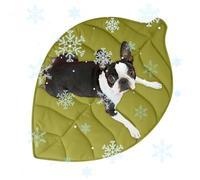Cooling Mat Pets | Cooling Mat for Cats - Non-Slip Washable Mat with Leaf Design for Home On the Go Basket Car Pool Camping
