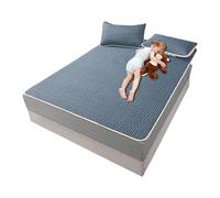 Cooling Mattress - Double Person Blanket, Thin Sleeping Surfaces | Moisture Wicking Mat Protector, Portable Bed Cover, Dorm Sheet Pad, Foldable Sleep Layer, Relaxing Bedding for Warm Climate Use