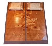 Cooling Mattress Pad, Bamboo Sleeping Mat, Foldable Portable Bed Mat for Camping - Ideal for Hot Weather Use (1.8m x 2m / 70in x 78in)