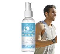 Cooling Mist Spray - 100ml Portable Fine Mist Body Cooling Spray | Long Lasting Cooling Spray for Face and Body | Mist Cool Down Spray for Hot Weather Summer Students Outdoors