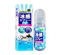 Cooling Mist Spray, 50 ml Heat Prevention, Portable Clipper Cooling Spray with Anti-Heat for Clothes, Underwear, Shoes and Hats, High Intensity, High Temperature