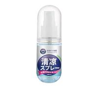 Cooling Mist Spray - 60ml Portable Body Refresh Bottle Heat Relief Atomizer | Ice Feel Anti Heat Sweat Control Outdoor Sports Travel Camping Workout Summer Skin Comfort | Fine Mist Hydration Spray