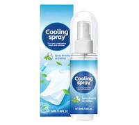 Cooling Mist Spray - Clothing Cooling Mist,50ml Non-Greasy Liquid Refreshing Solution for Women Men Adults Teens Hot Weather Gym Workout Running