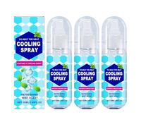 Cooling Mist Spray for Hot Weather, Summer Cooling Spray for Face and Body, Instant Relief for Heat Stroke, Natural Mint Cooling Water for Skin and Clothes, Portable Travel Size (3)