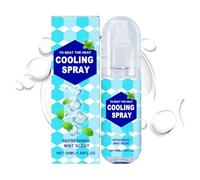 Cooling Mist Spray for Hot Weather, Summer Cooling Spray for Face and Body, Lasting Cool-ing, Hydrating, Portable and Lightweight, Heat Stroke Prevention for Sports, Outing, Camping (1PC)