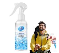 Cooling Mist Spray - Hundred Milliliter Bottle, Protective Hydration Spritz, Heat Relief Pump | Element, Cooling Tool for Calming Face Across Park Beach Garden and Home Spaces.