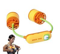 Cooling Neck Fan - USB Rechargeable Wearable Fan | 3-Speed Bladeless Cooling Tool for Women Men Traveling Outdoor Sport Working Office