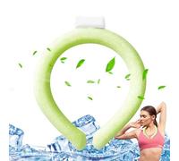 Cooling Neck Ring - Wearable Hands- Neck Cooler, Ice Collar Cooling Tube | Phase Change Material Cooling Wrap for Hot Weather for Sports, Outdoor Jobs, Travel, Fishing, Driving Use