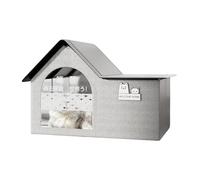 Cooling Outdoor Cat House, Cat Cooling Shelter, Foldable Pet Cooler House, Insulated Air Conditioned Pet Cave With 10 Ice Bags, Pets Cooler Tent Dogs Cave For Indoor Outdoor Garden