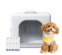 Cooling Outdoor Cat House | Folding Cat Cooling Shelter for Heat,Dog Room Indoor Outdoor with 8 Ice Bags for Balcony Garden Front Door Patio Living Room Backyard