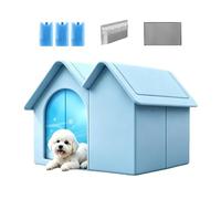 Cooling Outdoor Cat House Semi-Enclosed Cold Pet Cave