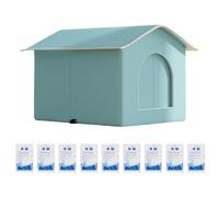 Cooling - Oxford Fabric Dog Cooling | Spacious Ice Nesting with Kitten with Insulated Interior, Multi-Season Comfort, Nesting Space | Home