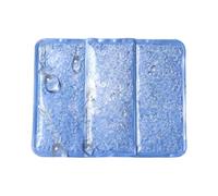 Cooling Pad, Foldable Ice Mat, Reusable Gel Seat Cushion, Rapid Chill Storage, Multipurpose Cold Relief, Home Office Camping TV Reading Sleeping, 15.75 x 12.6 cm