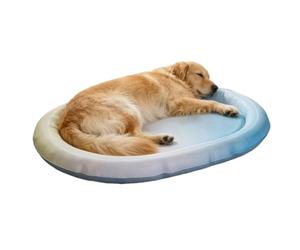 Cooling Pad For Dog - Beat The Heat Comfortably | Sleeping Carpet Soft Self Cooling Pet Mat | Pet Owners & Travelers, For Small Medium Large Dog Kitten Crate Kennel Floor Sofa Home Travel, No Electric