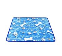 Cooling Pad for Dog Washable Breathable Cat Summer Mat | Puppy Ice Silk Pad for Living Room Floor Sofa Crate Kennel Car Seat Travel Outdoor Camping