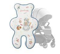 Cooling Pad for Stroller | Shock Absorption Breathable,Cool Down Stroller Padding | for Parents Mothers Babysitters Picnic Beach Park Travel Zoo Daily Walks Shopping Campsite