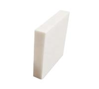 Cooling Pad Insulating Sheet, Square 99 Alumina Ceramic Sheet 100mmx100mm 15-20mm Thickness(15mm)