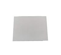 Cooling Pad Insulating Sheet, Square Alumina Ceramic Substrate Plate White 114x114x(0.385-1.5) mm(114X114X0.8mm)