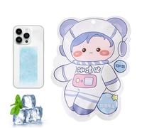 Cooling Pads for the Body, Cooling Compresses for Neck and Body, 10 Sheets with Cute Cartoon Design, Cooling Pad for Hot Weather for Outdoor Workers, Sports Enthusiasts, Travellers, Drivers, Women