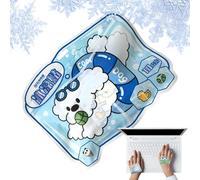 Cooling Patch, Cooling Gel Sheets, Ice Patch Sticker, Travel-Ready Convenience, Me-ss-Fr-ee Application, Gentle Formula, 18.5x13x3cm, Ideal for Outdoor Use