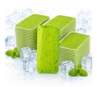 Cooling Patches for Hot Weather, 20/40 PCS Instant Ice Cooling Pads, Cold Gel Pads for Sunstroke, Up to 8 Hours Cooling for All Skin, No Refrigeration Needed, Travel Sports Summer (Green_40Pac)