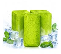 Cooling Patches for Hot Weather, 20/40 PCS Instant Ice Cooling Pads, Cold Gel Pads for Sunstroke, Up to 8 Hours Cooling for All Skin, No Refrigeration Needed, Travel Sports Summer (Green_20Pac)