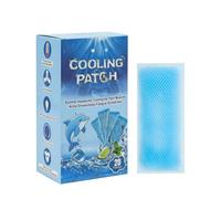 Cooling Patches for Hot Weather,Instant Cooling Packs for Summer Heat Relief, Forehead Fever Cool Pads,Cooling Patches for Neck and Body, Ice Pack for Camping Hiking Outdoor Sports (20PCS)