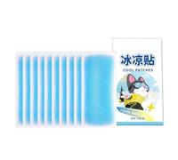 Cooling Patches for Hot Weather | Long-Lasting Instant Cool Pack Forehead Cooling Patch | Portable Cooling Gel Pad Cooling Gadgets for Forehead Neck Hands